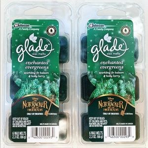 Glade Wax Melt Nutcracker Evergreen Balsam 2pk-6pc